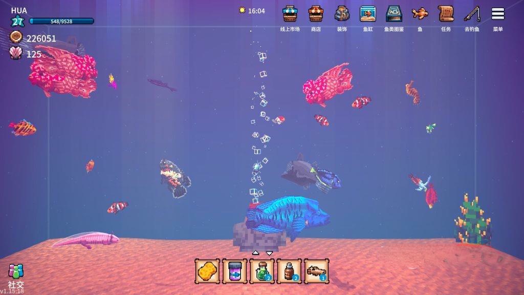 《全球鱼友俱乐部:放置好时光》v0.0.68,steam特别好评的3D像素风挂机养鱼放置游戏 《全球鱼友俱乐部:放置好时光》v0.0.68,steam特别好评的3D像素风挂机养鱼放置游戏