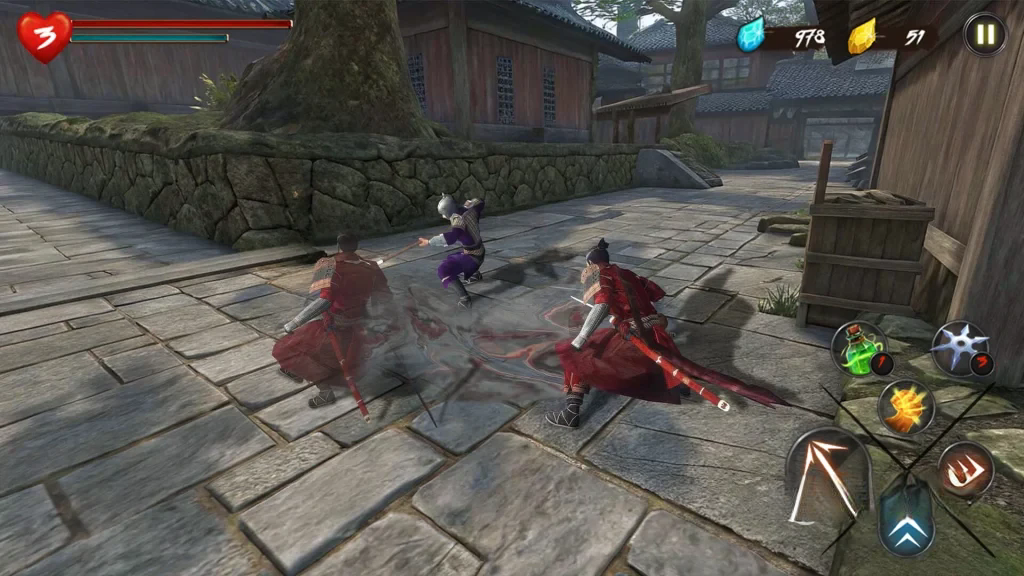 《忍者武士隆》v3.9.0,类似《只狼》的3D动作格斗游戏 《忍者武士隆》v3.9.0,类似《只狼》的3D动作格斗游戏