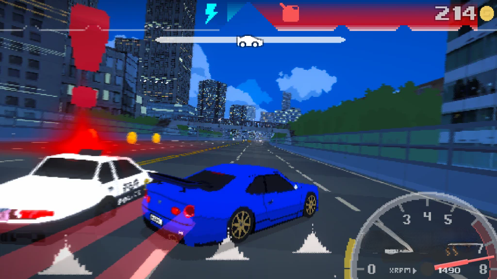 《永远的纽多里》v1.2.4,steam特别好评的3D像素风复古街机赛车游戏 《永远的纽多里》v1.2.4,steam特别好评的3D像素风复古街机赛车游戏