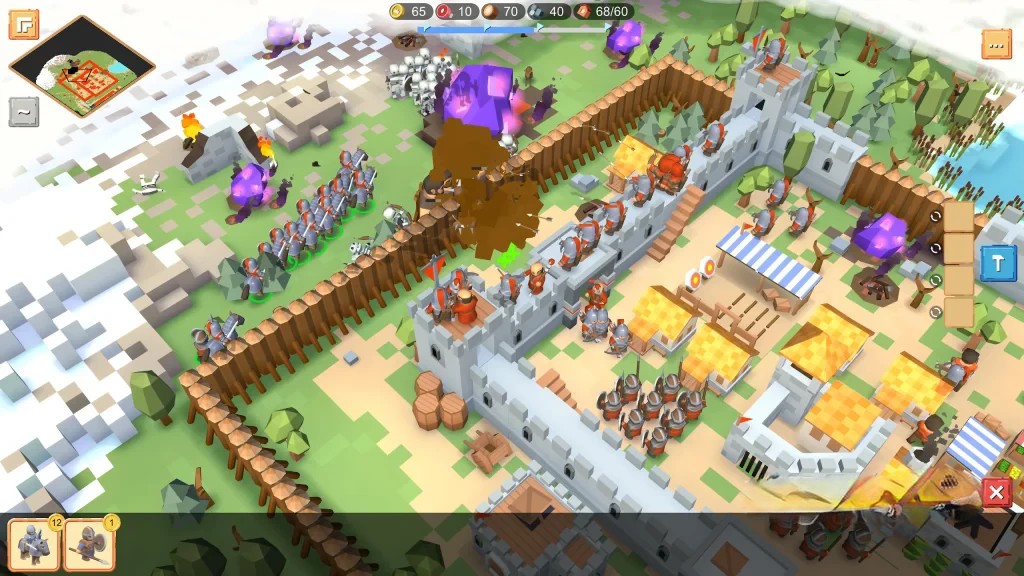 《围攻中世纪战略RTS》v1.3.39r8,3D像素风格中世纪硬核即时战略游戏 《围攻中世纪战略RTS》v1.3.39r8,3D像素风格中世纪硬核即时战略游戏