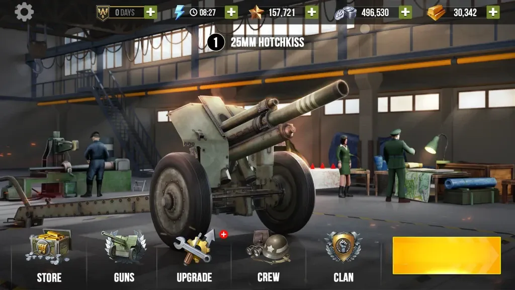 《火炮世界》v2.0.26,二战背景的3D火炮模拟射击游戏 《火炮世界》v2.0.26,二战背景的3D火炮模拟射击游戏
