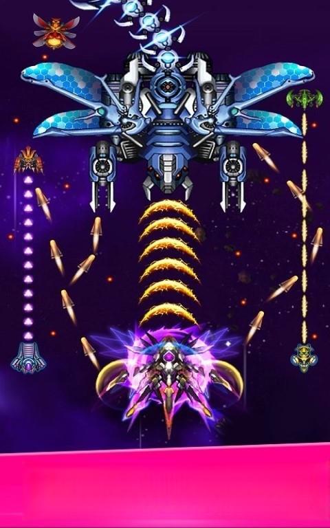 《星空战机》v1.4.1,宇宙星空背景的炫丽飞行射击竖版游戏 《星空战机》v1.4.1,宇宙星空背景的炫丽飞行射击竖版游戏