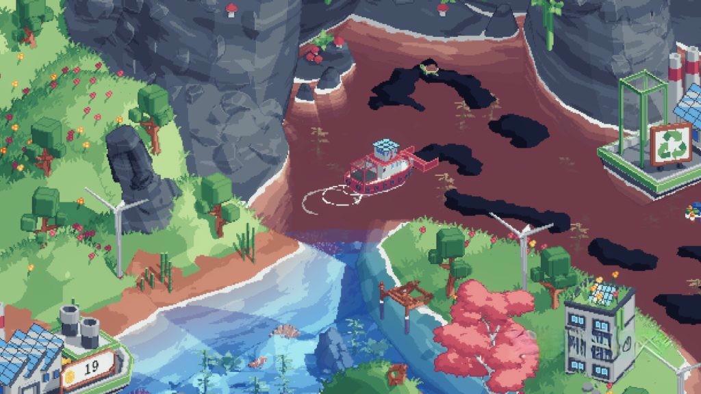 《溢出》v1.0.7,steam好评如潮的像素风驾驶小船清理海面垃圾模拟游戏 《溢出》v1.0.7,steam好评如潮的像素风驾驶小船清理海面垃圾模拟游戏