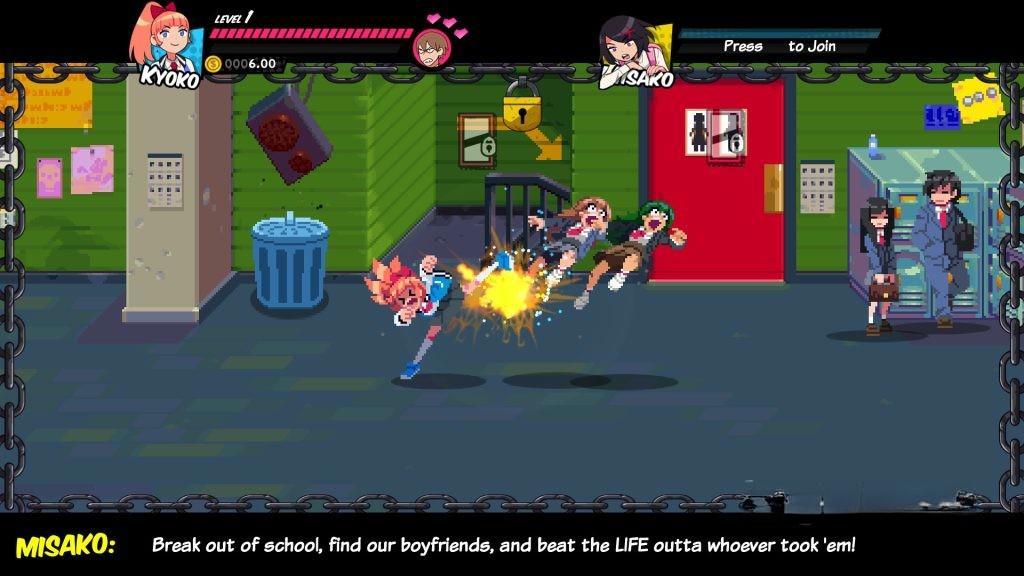 《热血少女》v1.0.3,热血硬派衍生作品,steam特别好评的快节奏像素风横版动作过关游戏 《热血少女》v1.0.3,热血硬派衍生作品,steam特别好评的快节奏像素风横版动作过关游戏