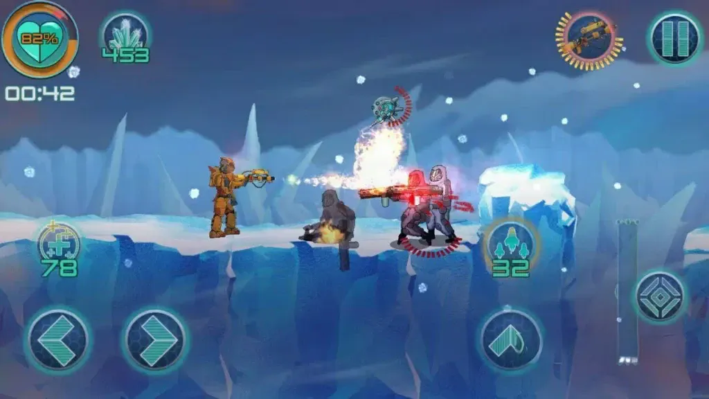 《战犬:太空射击》v1.2.9,科幻太空为背景的横版动作射击游戏 《战犬:太空射击》v1.2.9,科幻太空为背景的横版动作射击游戏