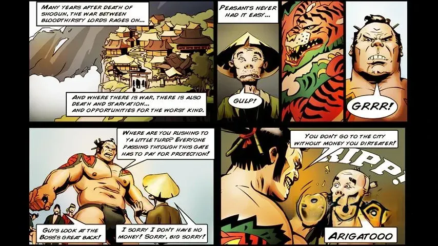 《武士2:复仇》,和风动漫渲染风格的俯视角超爽快武士刀动作砍杀游戏 《武士2:复仇》,和风动漫渲染风格的俯视角超爽快武士刀动作砍杀游戏
