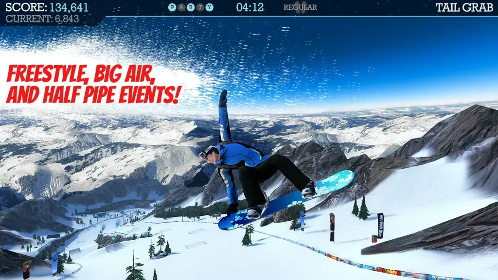 《滑雪板盛宴》v1.4.1.RC,3D极限滑雪运动特技动作游戏 《滑雪板盛宴》v1.4.1.RC,3D极限滑雪运动特技动作游戏