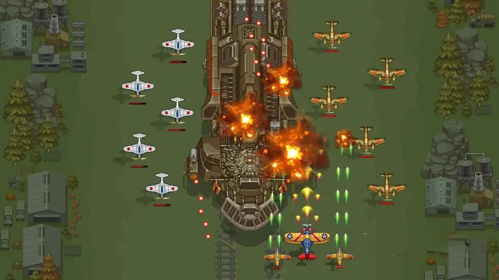 《空战1945》v15.42,二战题材的街机风格竖版弹幕射击游戏 《空战1945》v15.42,二战题材的街机风格竖版弹幕射击游戏
