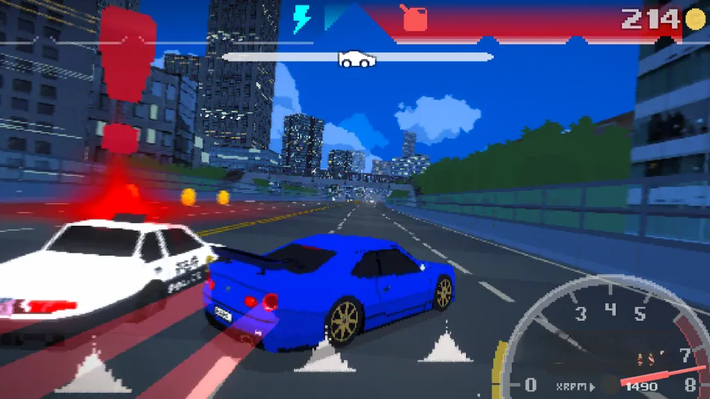 《永远的纽多里》v1.2.4,steam特别好评的3D像素风复古街机赛车游戏 《永远的纽多里》v1.2.4,steam特别好评的3D像素风复古街机赛车游戏