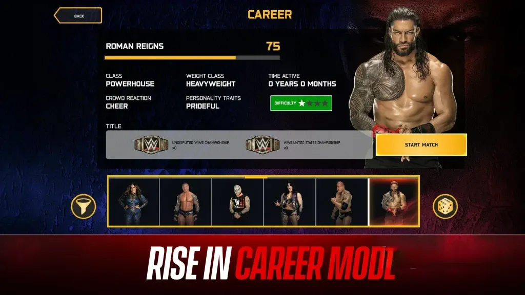 《美国职业摔角WWE 2K25》v0.1314.0,高画质体育竞技格斗游戏 《美国职业摔角WWE 2K25》v0.1314.0,高画质体育竞技格斗游戏