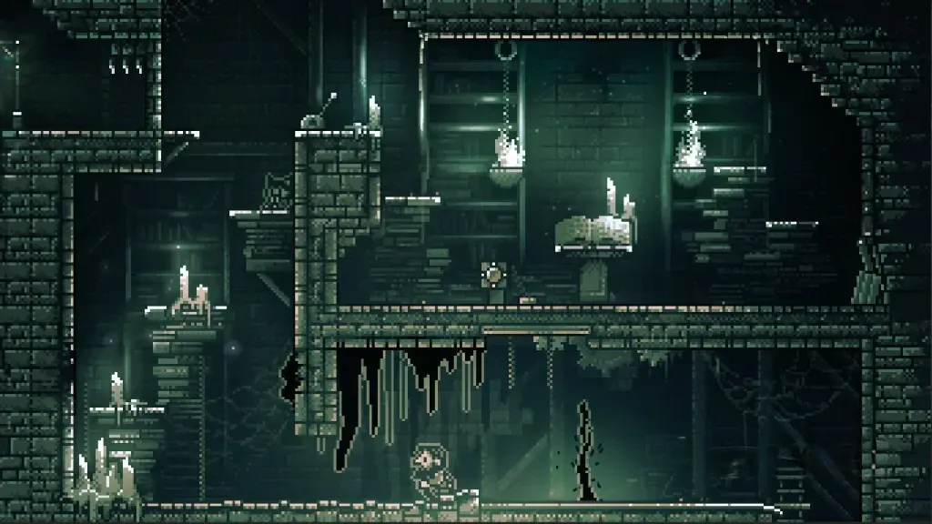 《极渊》v2.77,steam特别好评的像素风叙事解谜动作冒险游戏 《极渊》v2.77,steam特别好评的像素风叙事解谜动作冒险游戏