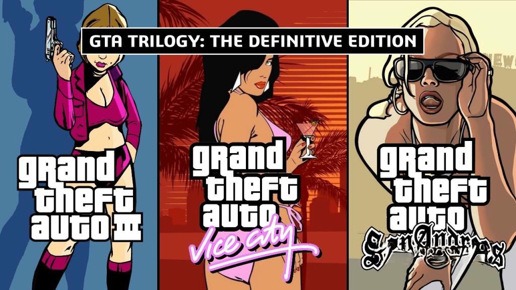 《侠盗猎车手GTA三部曲重制版》最终版合集,开放世界犯罪动作冒险游戏 《侠盗猎车手GTA三部曲重制版》最终版合集,开放世界犯罪动作冒险游戏