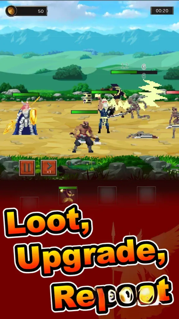 《墓地女武神》v1.0.23,融合塔防策略与放置玩法的像素风动作RPG游戏 《墓地女武神》v1.0.23,融合塔防策略与放置玩法的像素风动作RPG游戏