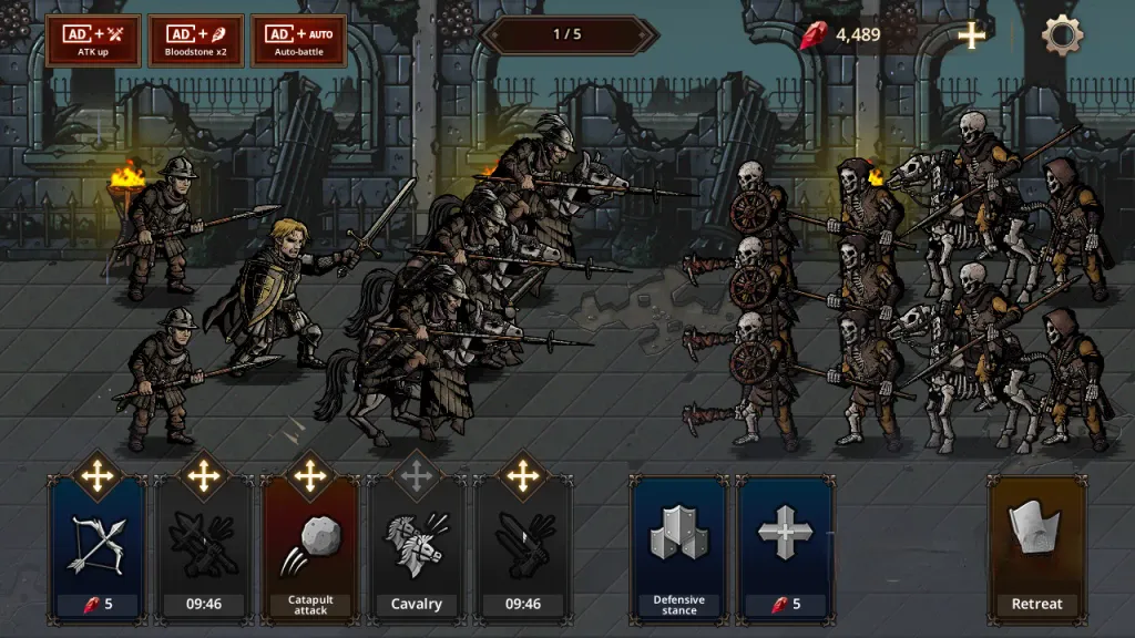 《国王之血:防御》v1.3.8,中世纪暗黑画风的策略塔防游戏 《国王之血:防御》v1.3.8,中世纪暗黑画风的策略塔防游戏
