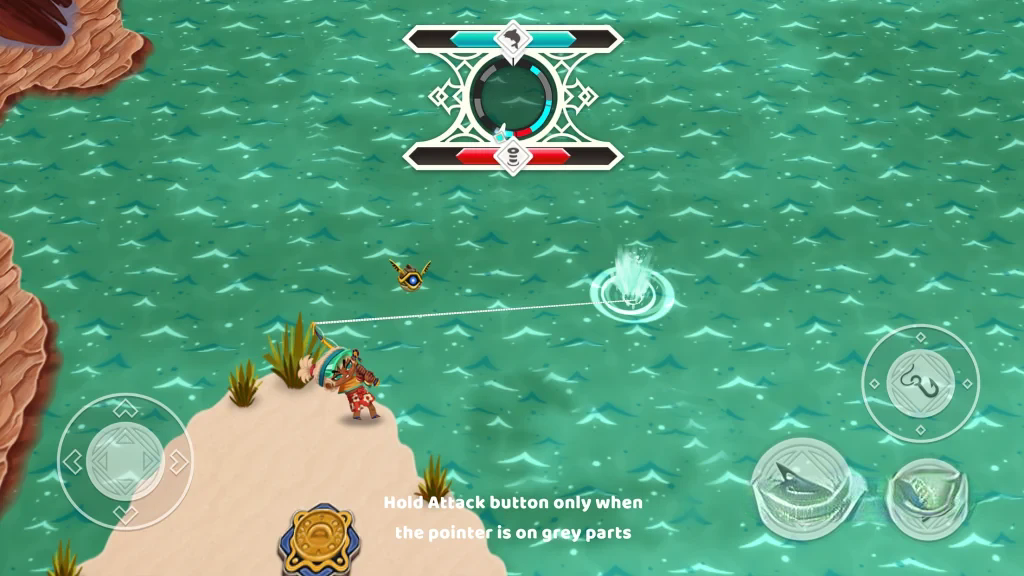 《天空鱼传说2》v1.2，类似塞尔达传说的独特钓竿战斗动作冒险游戏