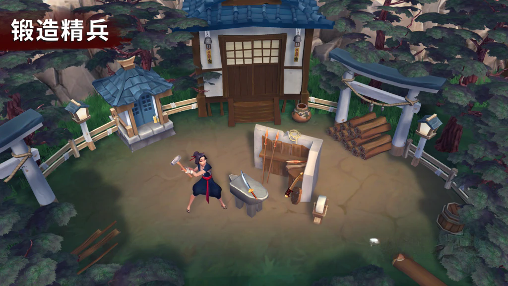 《大小：武士生存物语》v2.1.20，扮演日本战国时代武士之女的3D动作ARPG游戏
