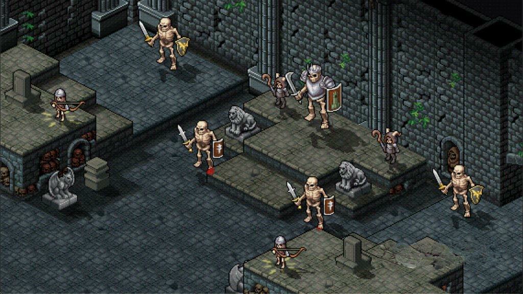 《爬行战术》v3.4.13，steam特别好评的像素风回合制肉鸽沙盒战棋+地牢探索游戏
