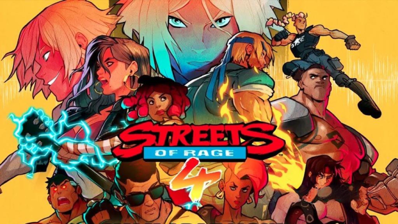 《怒之铁拳4》v1.4.5，steam特别好评的2D横版动作清版游戏，系列时隔25年的正统续作-绿树游戏社区