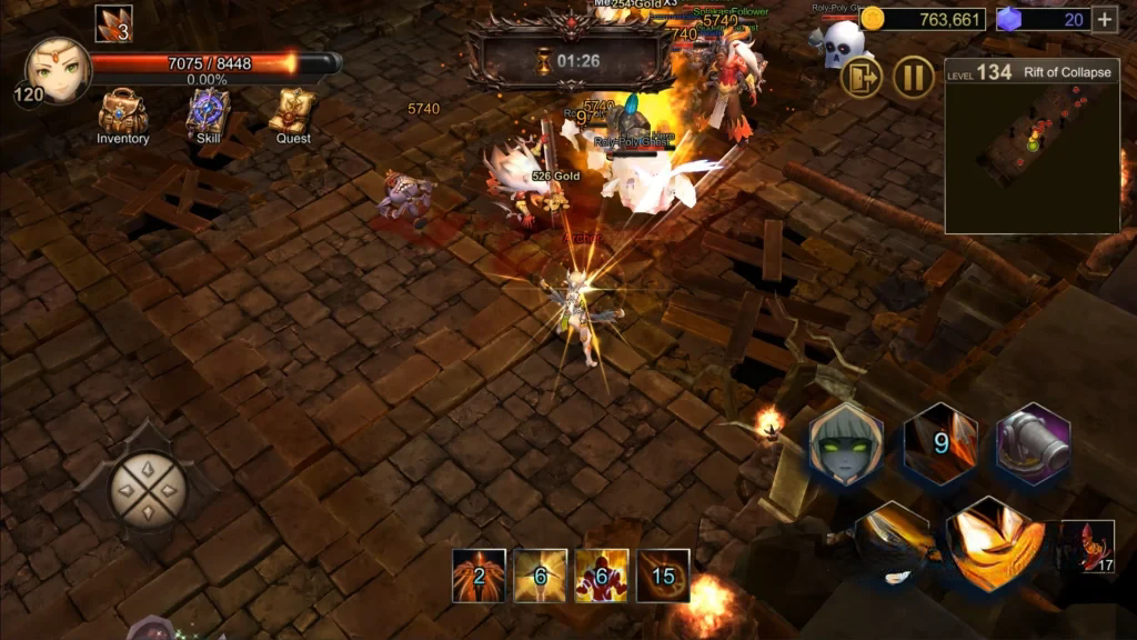 《锈蚀战斧》v1.0.24，暗黑风格的3D俯视角砍杀动作肉鸽RPG游戏
