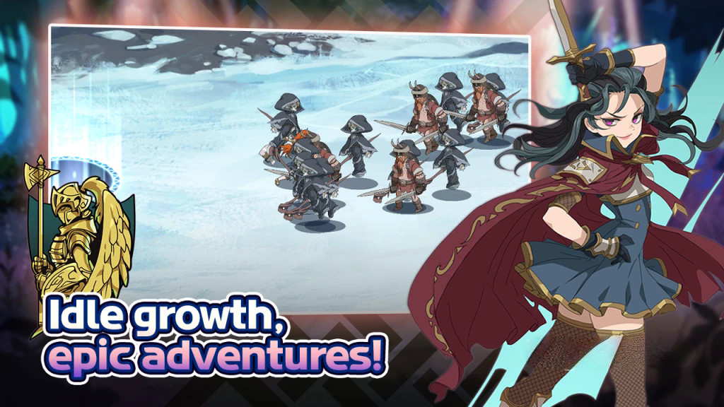 《十女武神》v1.1.28，以北欧神话为背景的二次元放置RPG游戏