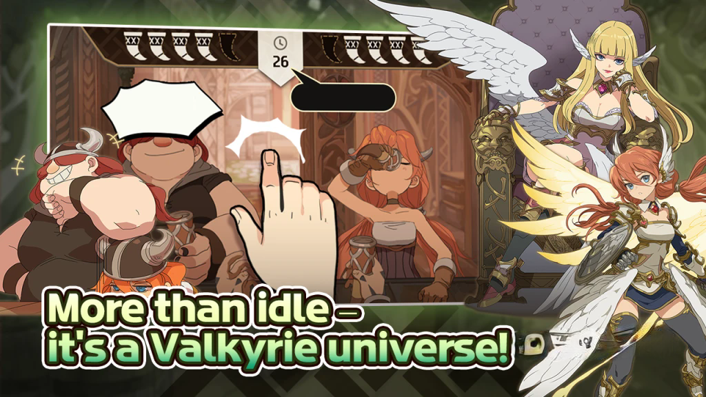 《十女武神》v1.1.28，以北欧神话为背景的二次元放置RPG游戏