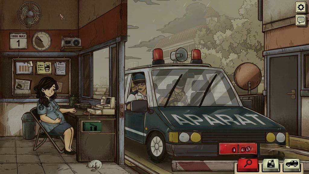 《1998收费员的故事》v1.0.8f3m，Steam特别好评的短篇叙事模拟类游戏