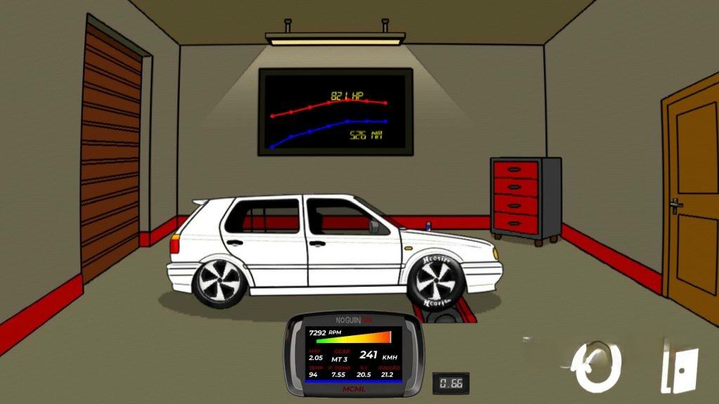 《我的车，我的生活》中文版v1.0.68，steam特别好评的2D直线加速赛车模拟游戏