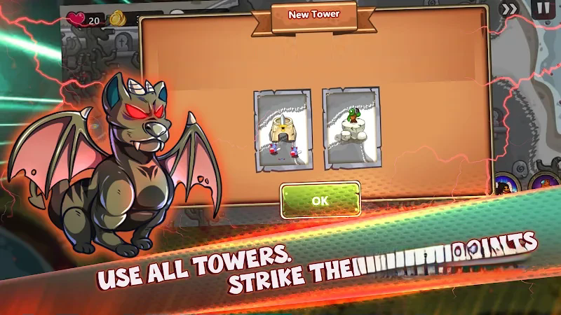 《黑暗英雄TD》v1.0.5，暗黑奇幻统领邪恶军团的塔防策略游戏