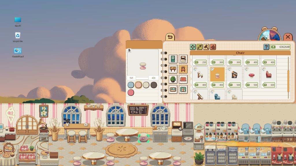 《遗忘周一咖啡馆》v1.0.1，steam好评如潮的像素风放置模拟经营游戏