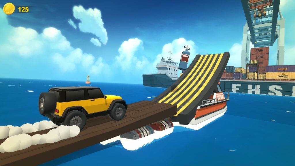 《特技天堂》v1.0.3，steam特别好评的3D极限赛车驾驶特技游戏