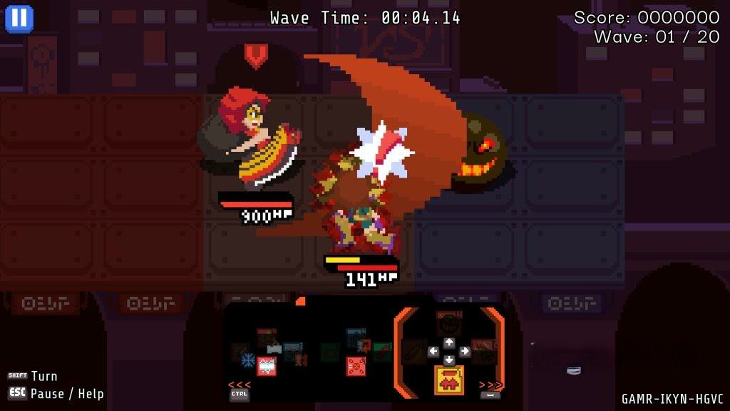 《轮回对决》v1.5，steam特别好评的像素风快节奏肉鸽策略卡牌格斗游戏