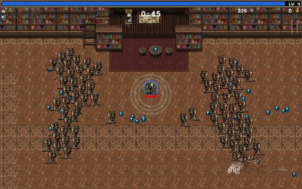 《吸血鬼幸存者》v1.14.106含全DLC，steam好评如潮的肉鸽弹幕射击游戏里程碑之作