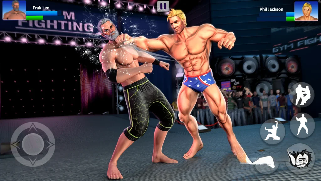 《GYM格斗》v1.21.4，运用跆拳道、泰拳等多种风格的格斗游戏
