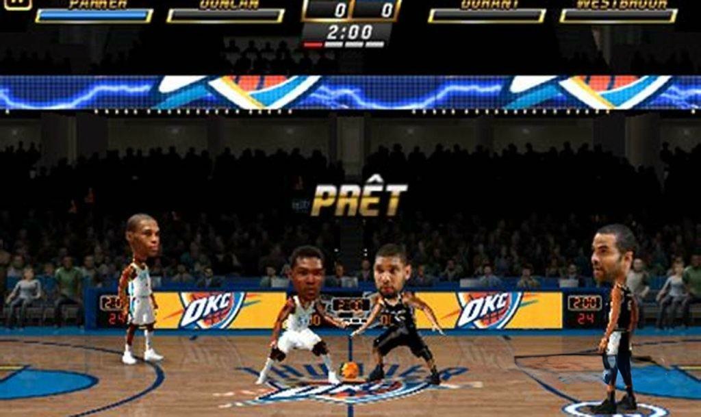 《NBA嘉年华》64位版支持安卓高版本，超爽快2v2街机风格NBA篮球大乱斗游戏