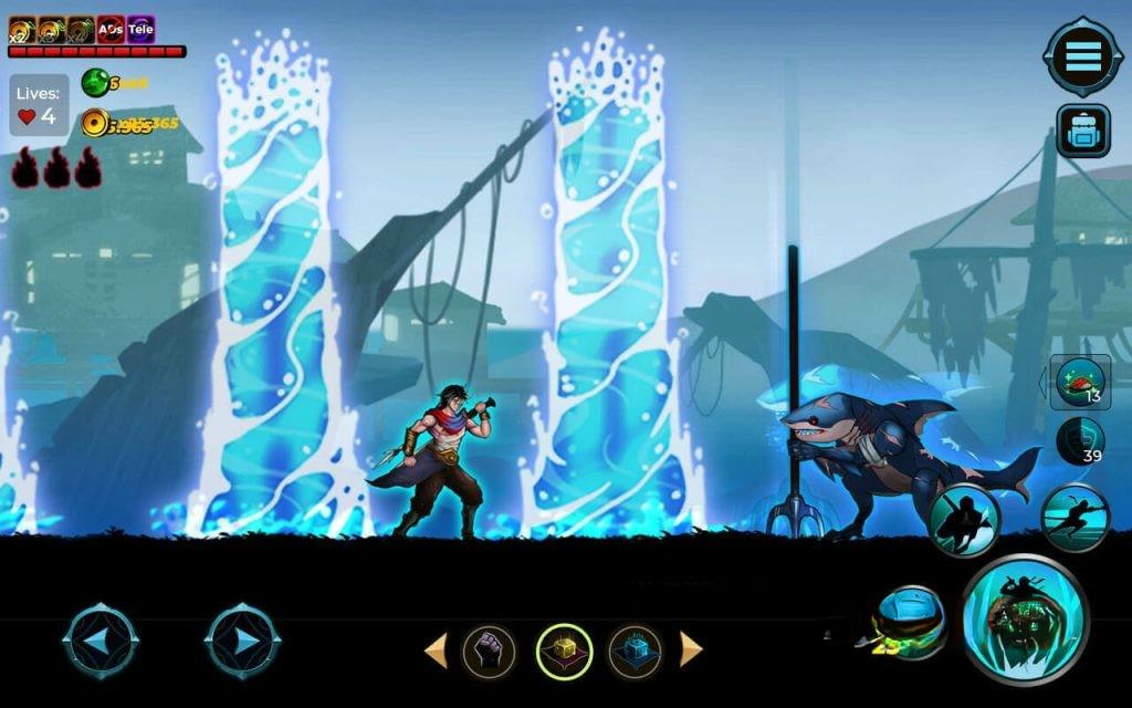 《英雄荣耀救世主》v1.14.0，类银河恶魔城日式忍者横版动作冒险游戏