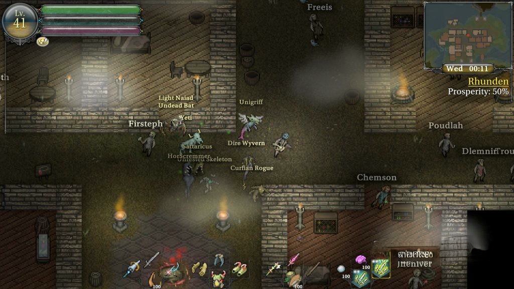 《第九黎明3》汉化版v1.71，Steam特别好评的2D像素风格开放世界角色扮演游戏