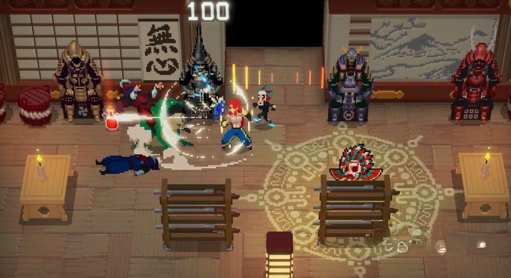 《战魂铭人》v3.2.1，steam特别好评的像素风横版动作肉鸽游戏