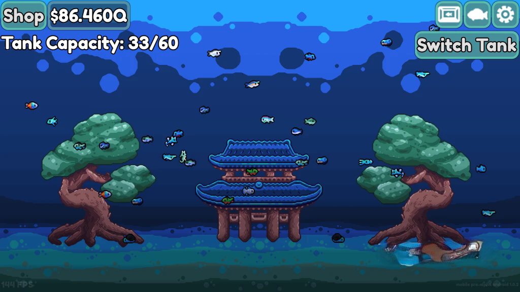 《轻松水族馆》v1.1.1， steam特别好评的像素风放置模拟游戏