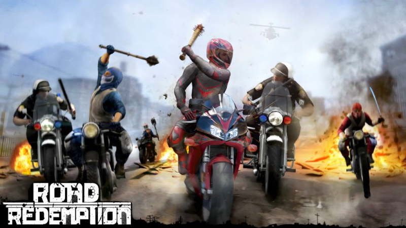《公路救赎》v19.1,暴力摩托精神续作,steam特别好评的摩托车肉鸽竞速格斗游戏-绿树游戏社区