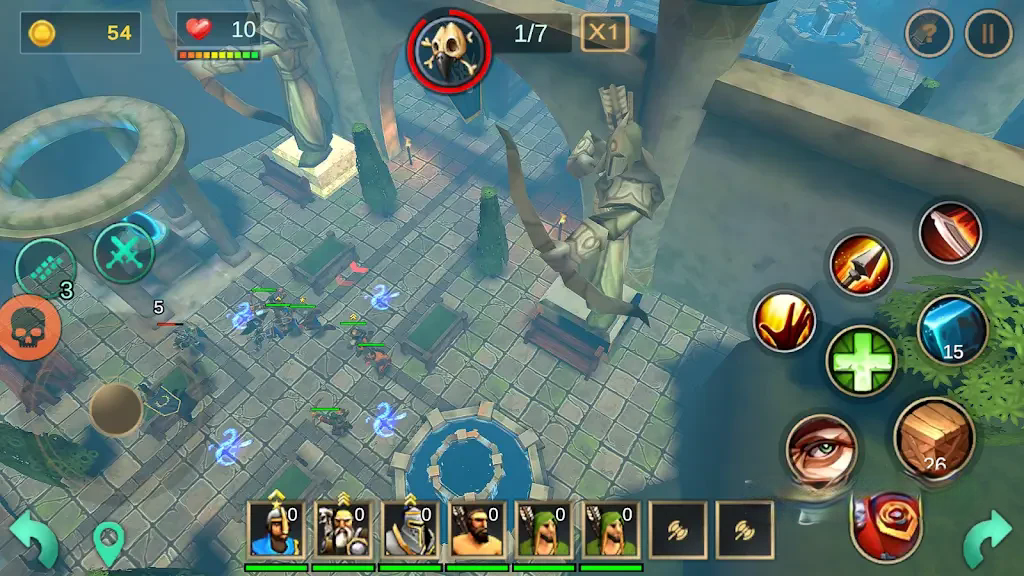 《王国骑士的突袭》v1.0.7，幻想世界指挥骑士团的战术策略动作角色扮演游戏