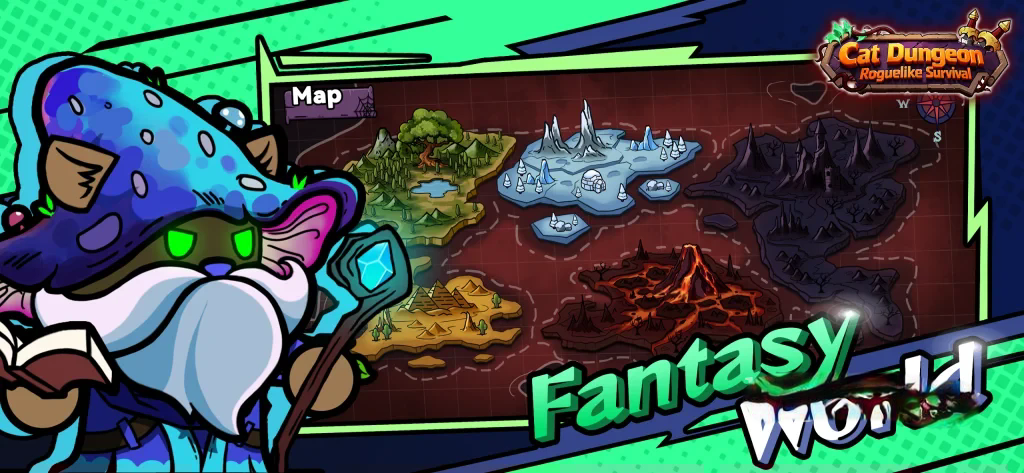 《猫咪地牢》v1.0.1，以猫咪为主角的肉鸽地牢动作冒险游戏