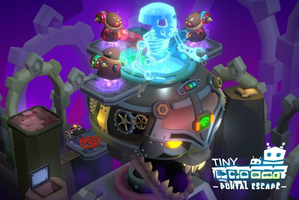 《微型机器人：门户逃脱》v1.25，科幻世界3D密室解谜游戏