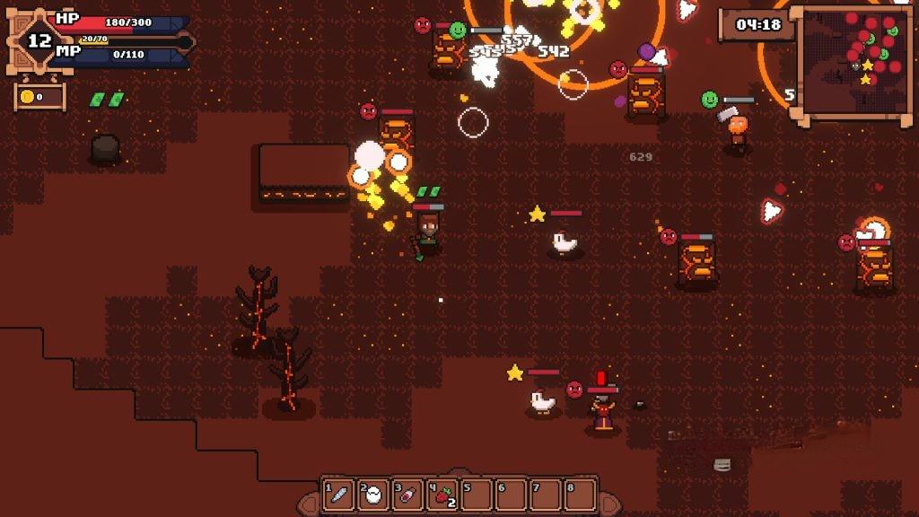 《地下英雄》v1.1.0.10，steam特别好评的像素风快节奏地牢肉鸽动作射击冒险刷宝游戏