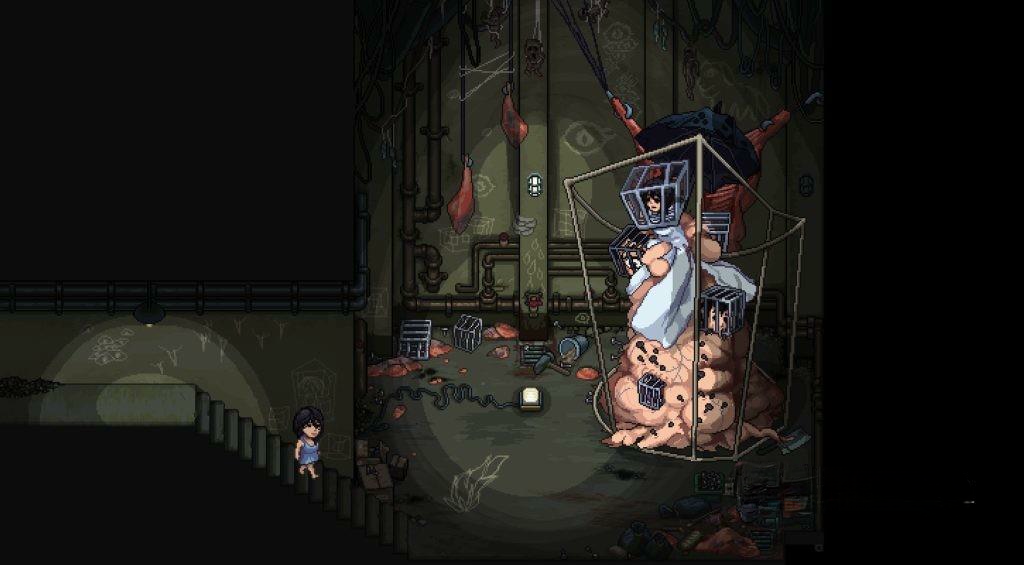 《心之蜃》v1.0.0，Steam特别好评的精致像素风心理恐怖冒险游戏
