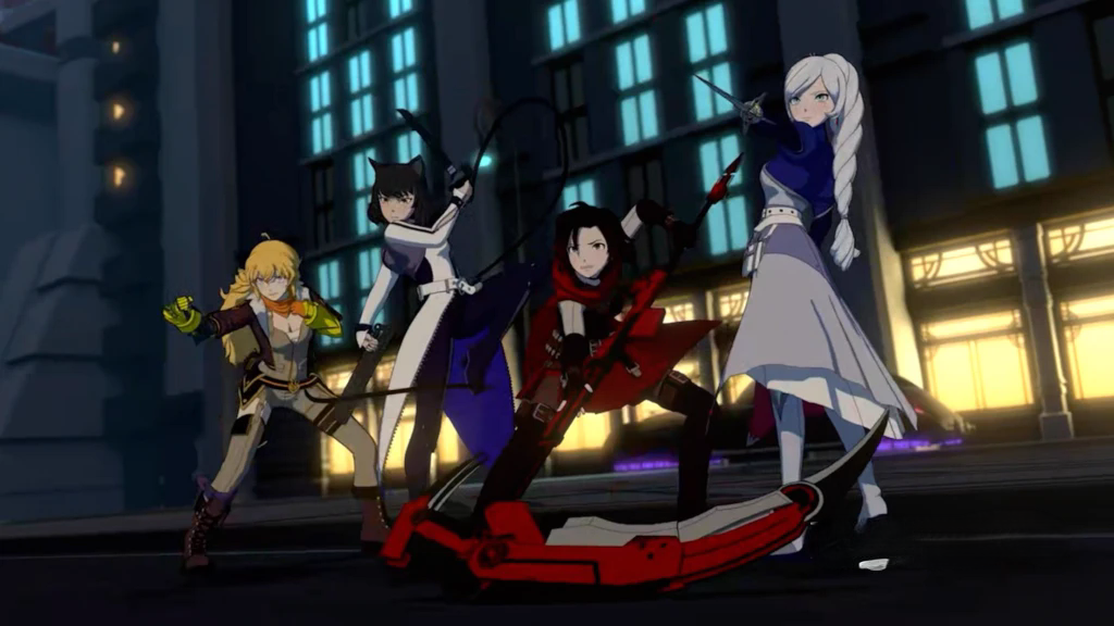 《RWBY：冰雪的弓矢》v1.0，四位女主角实时切换的2D横版动作游戏