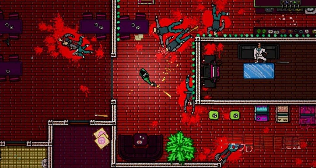《迈阿密热线2：空号》v0.8.1，steam特别好评的复古暴力美学像素风快节奏动作射击游戏