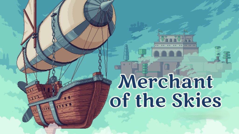《天空商人》v1.0，steam特别好评的像素风贸易模拟游戏 游戏语言：中文-绿树游戏社区