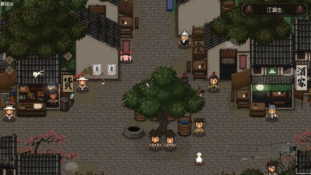 《‎大江湖之苍龙与白鸟》v1.1.1，像素风回合制武侠RPG游戏