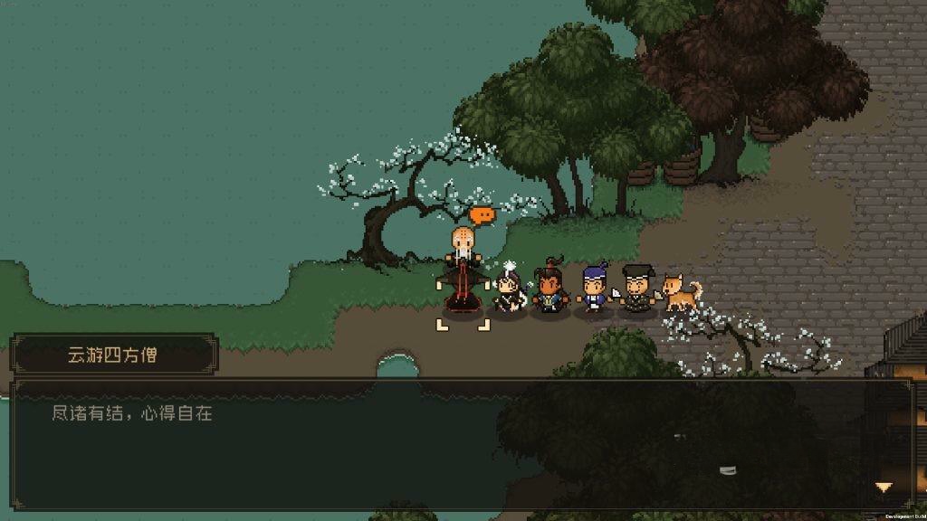 《‎大江湖之苍龙与白鸟》v1.1.1，像素风回合制武侠RPG游戏