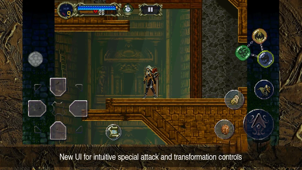 《恶魔城X：月下夜想曲》v1.0.6官方移植版，2D横版恶魔城动作游戏巅峰之作